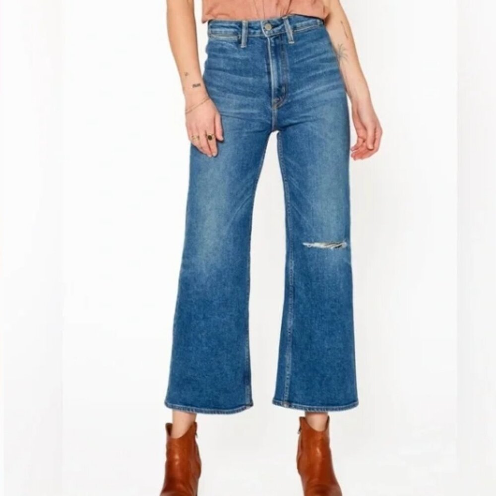 EUC NOEND Queen Wide Leg Crop, Sz - 29